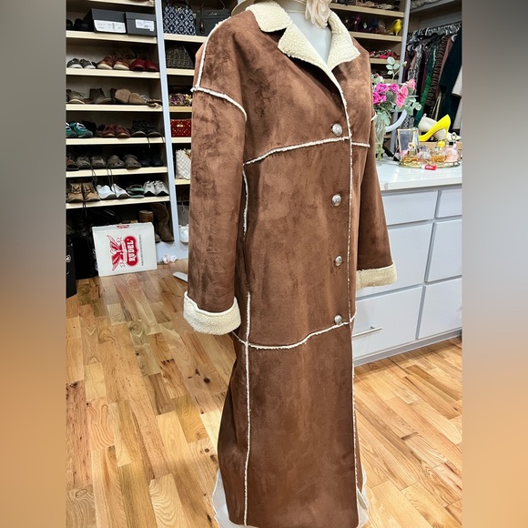 Ralph Lauren Brown coat L or XL - Picture 2 of 5